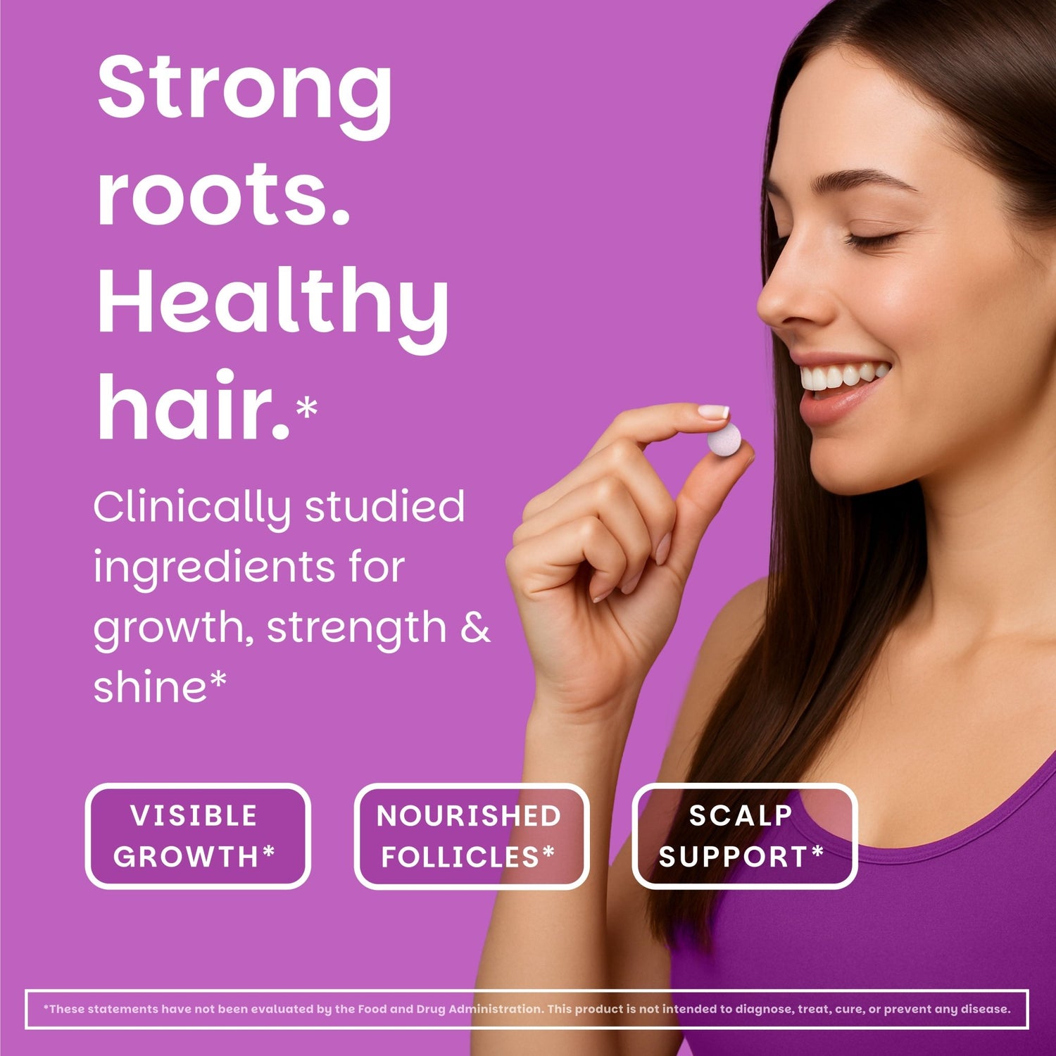 Hair Health Complete Supplement - EZ Melts