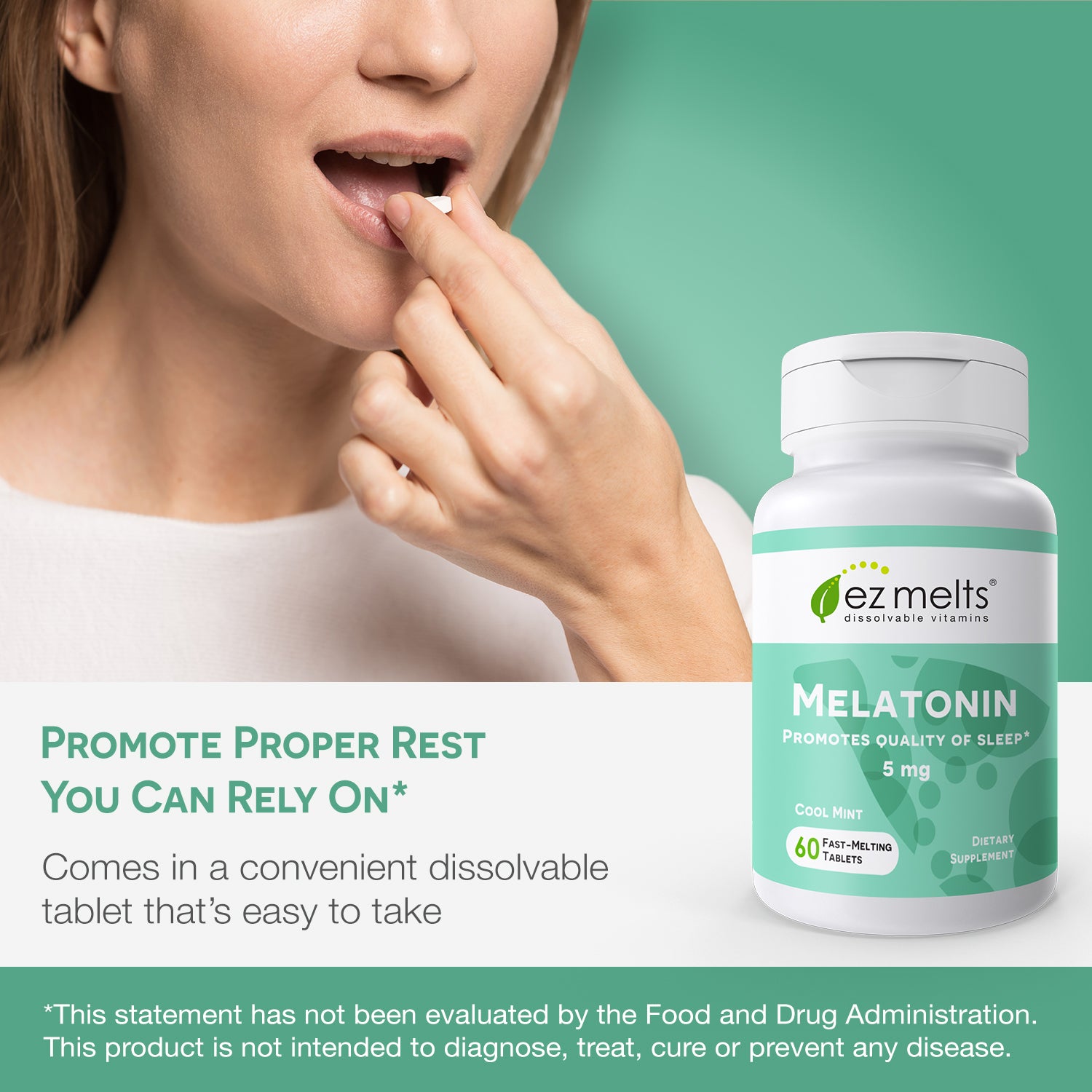 Melatonin Tablets - EZ Melts