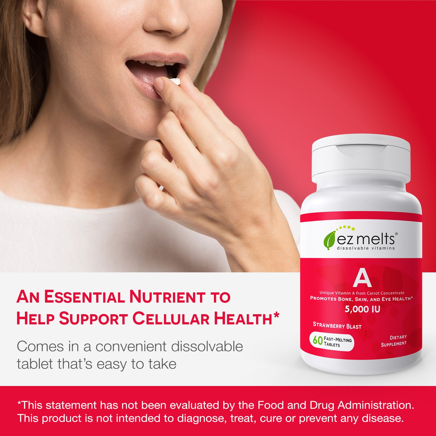 Vitamin A Tablets - EZ Melts