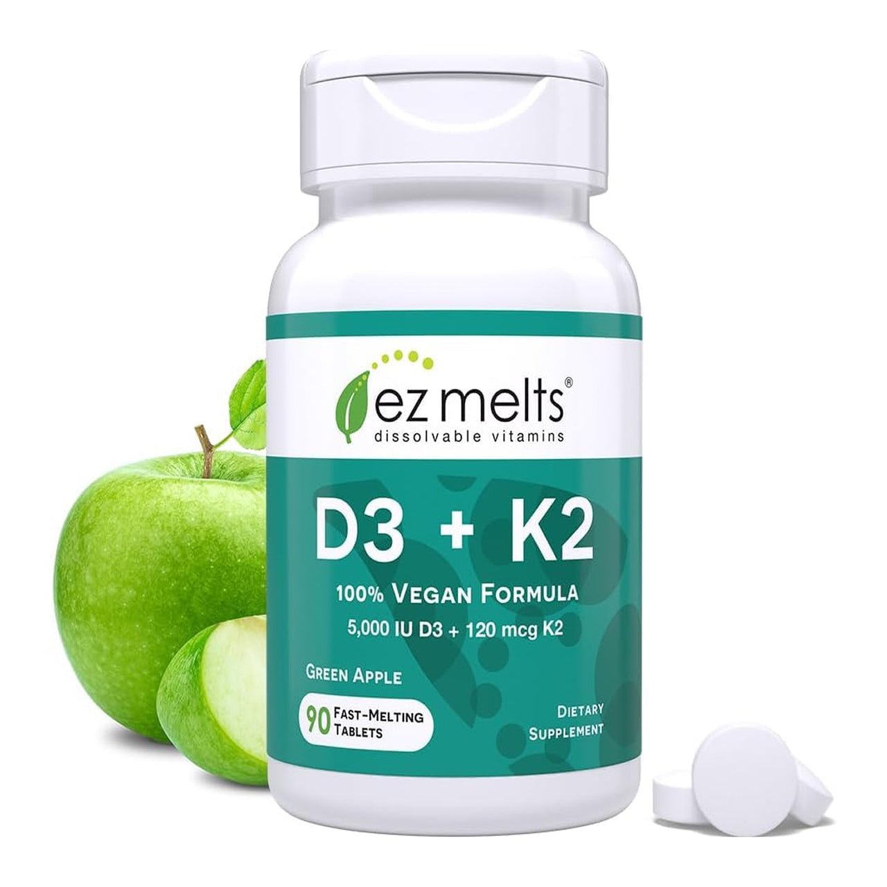 D3 + K2 Supplement - EZ Melts