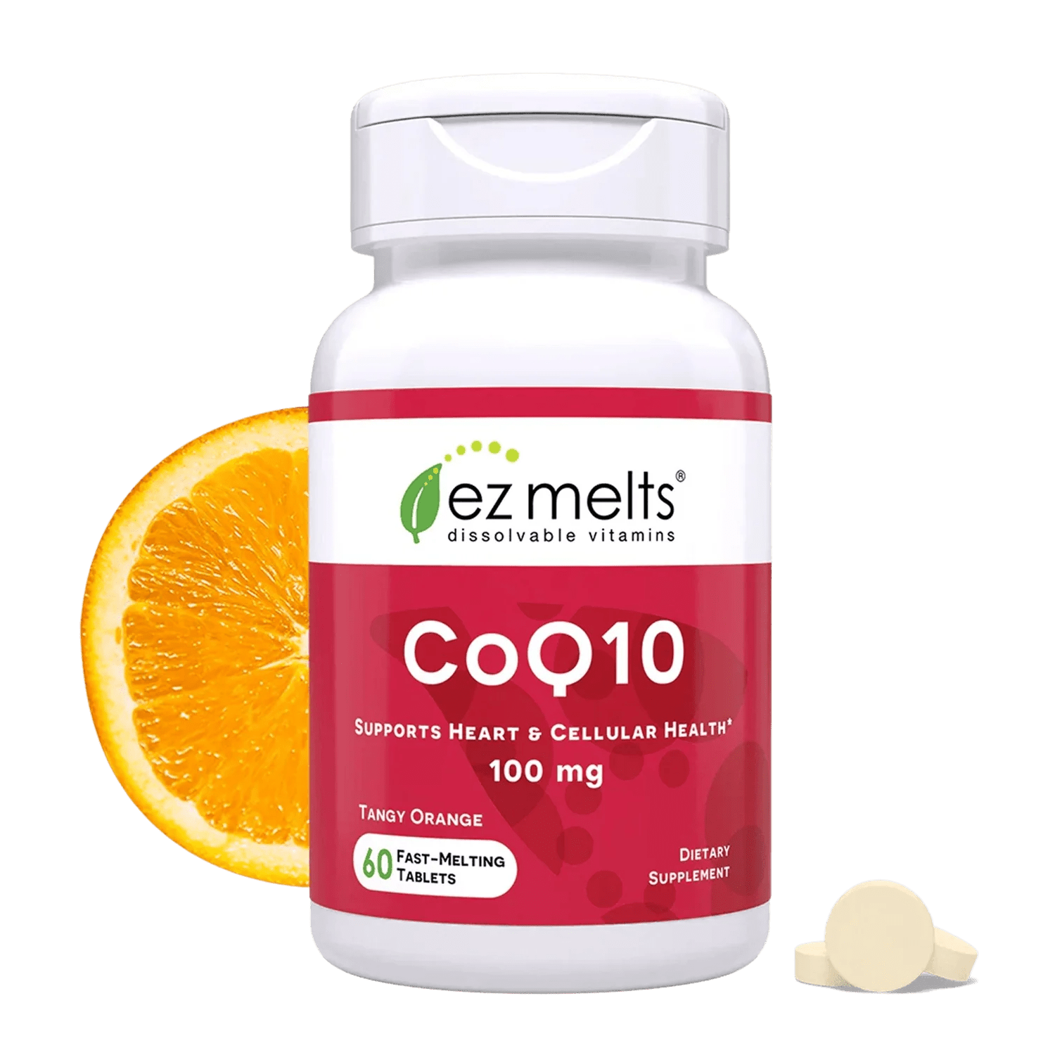 CoQ10 Supplement: Dissolvable Tablets – EZ Melts