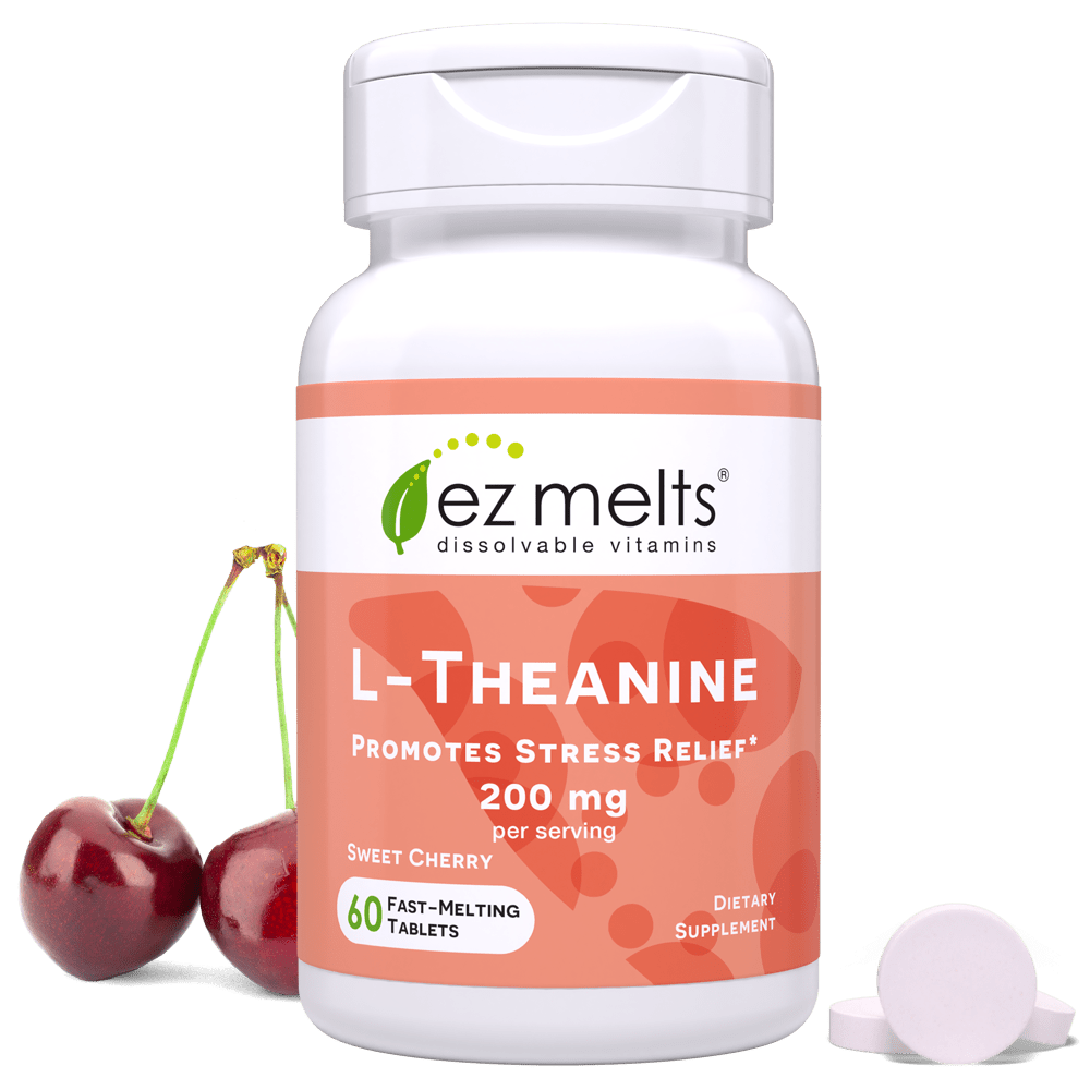 その他 ep  AL TERNATIVES L-Theanine Supplement for Mood Support: Dissolvable – EZ Melts
