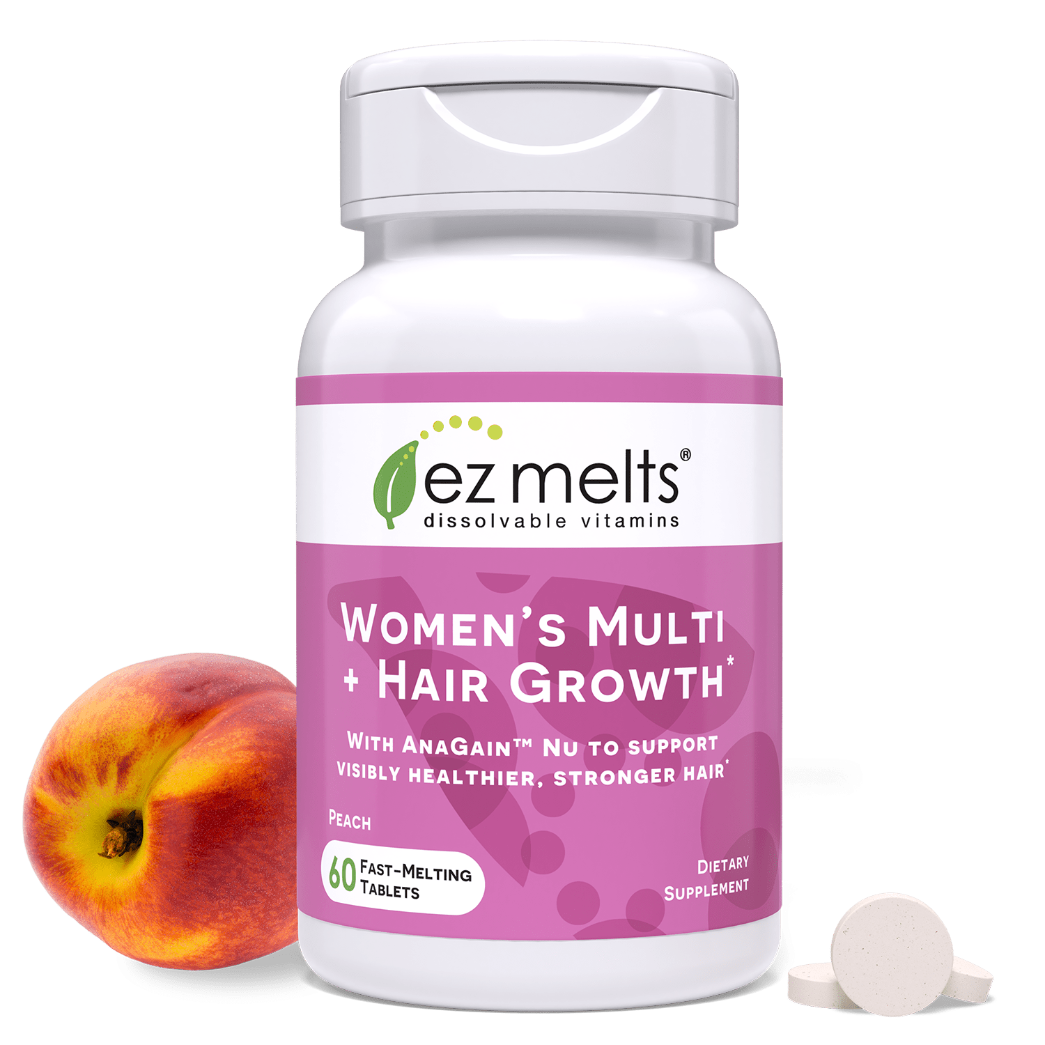 Women's Multi + Hair Growth Supplement - EZ Melts