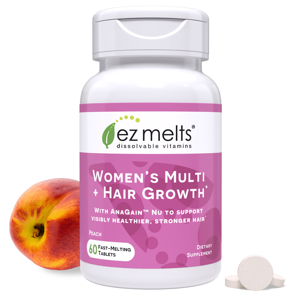 best multivitamin for women on zepbound Women's Multi + Hair Growth Supplement: Fast-Acting – EZ Melts