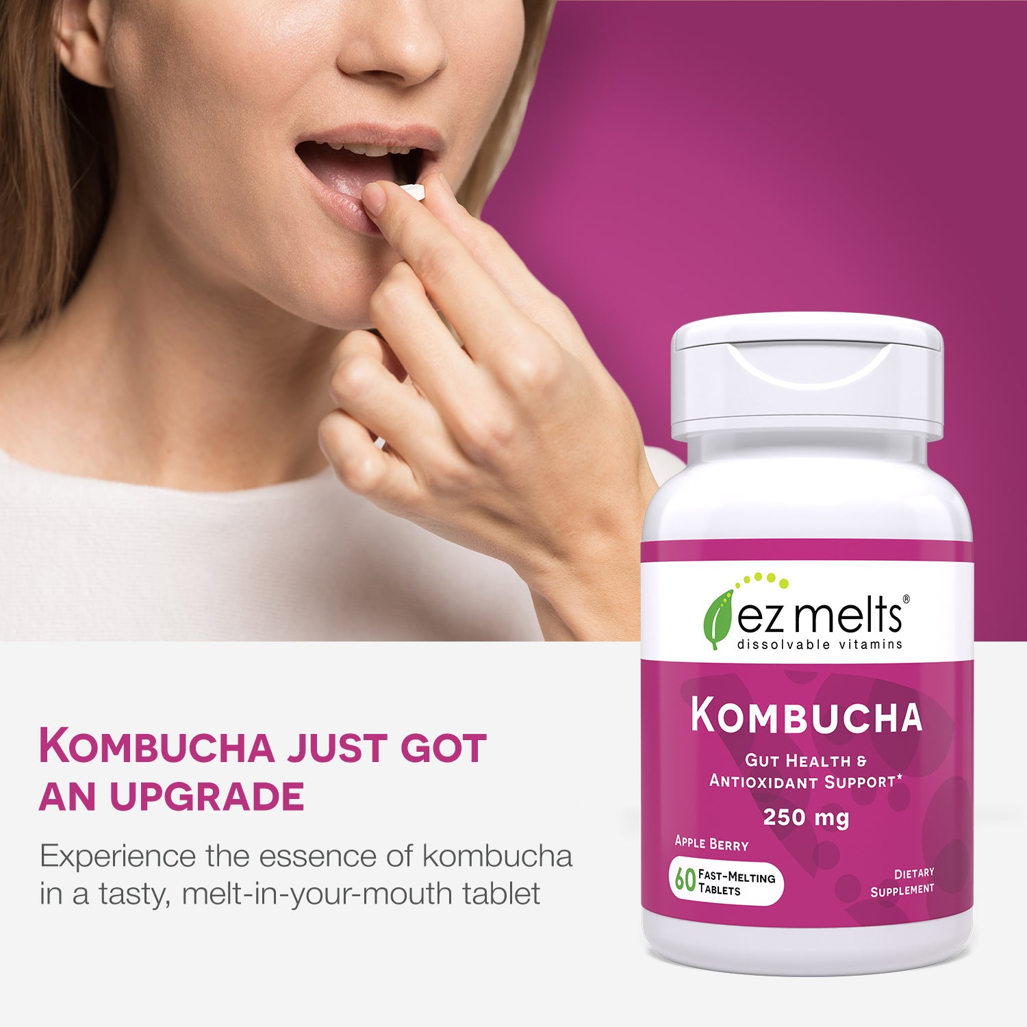 Kombucha Tablets - EZ Melts