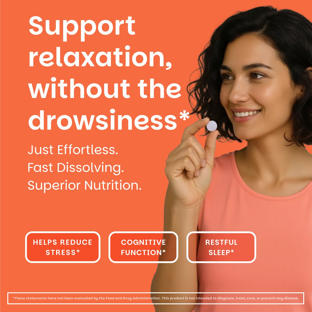 L - Theanine Supplement - EZ Melts