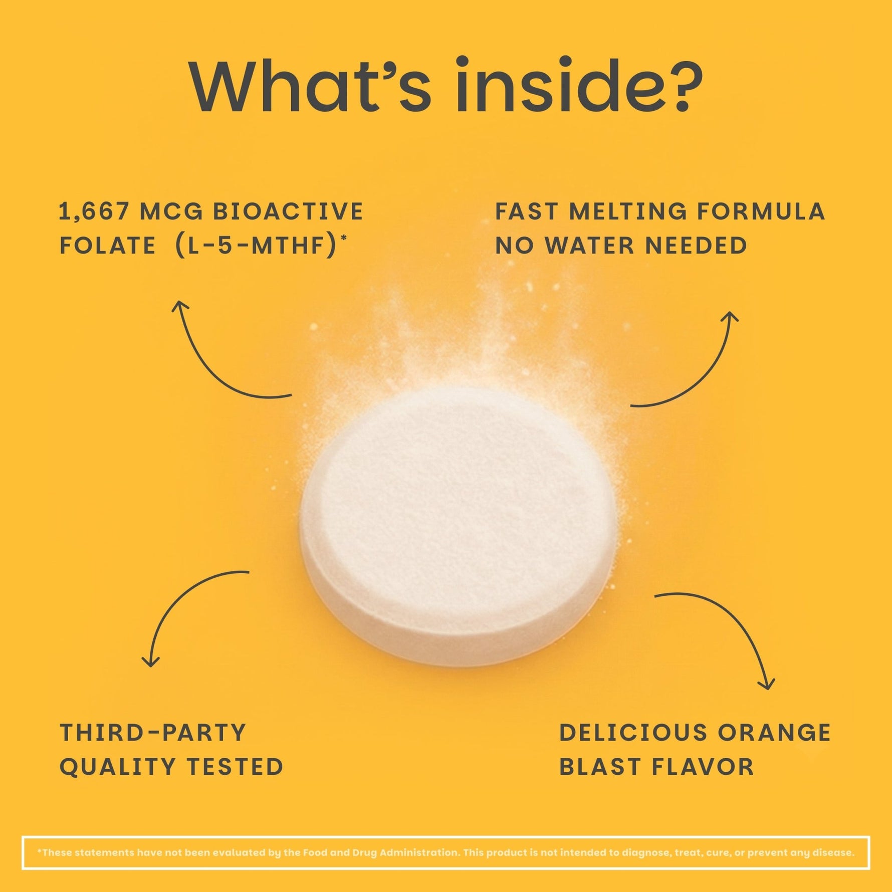 Folate Supplement - EZ Melts