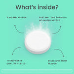 Melatonin Tablets - EZ Melts