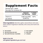 Vitamin A Tablets - EZ Melts