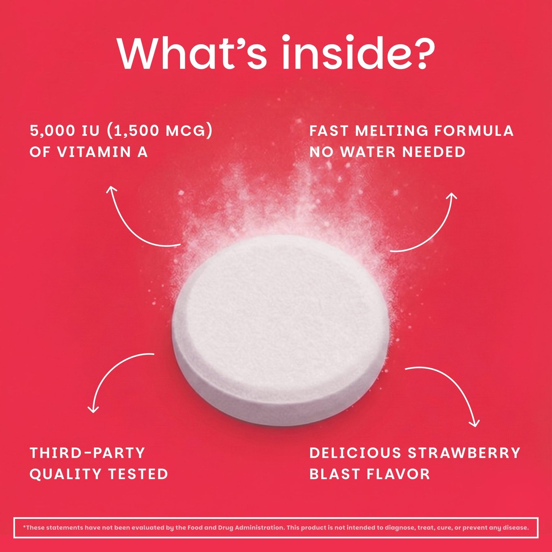 Vitamin A Tablets - EZ Melts