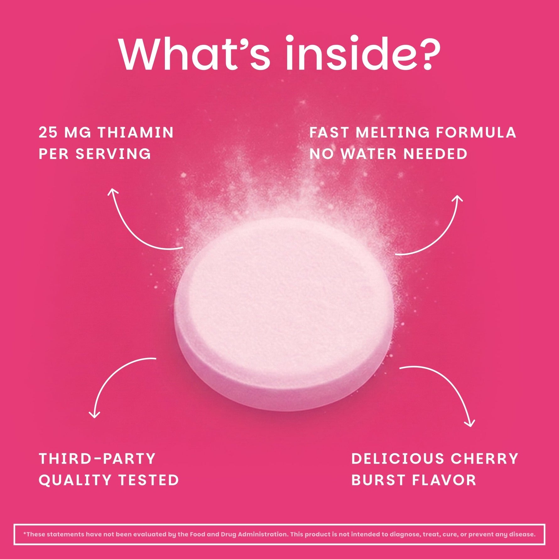 Vitamin B1 Tablets - EZ Melts