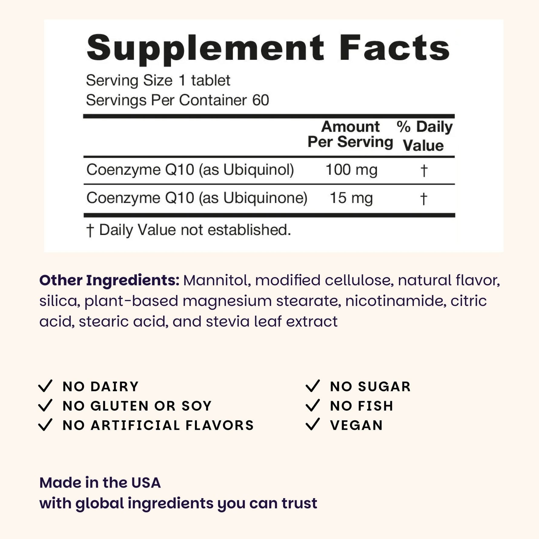 Ubiquinol Supplement - EZ Melts
