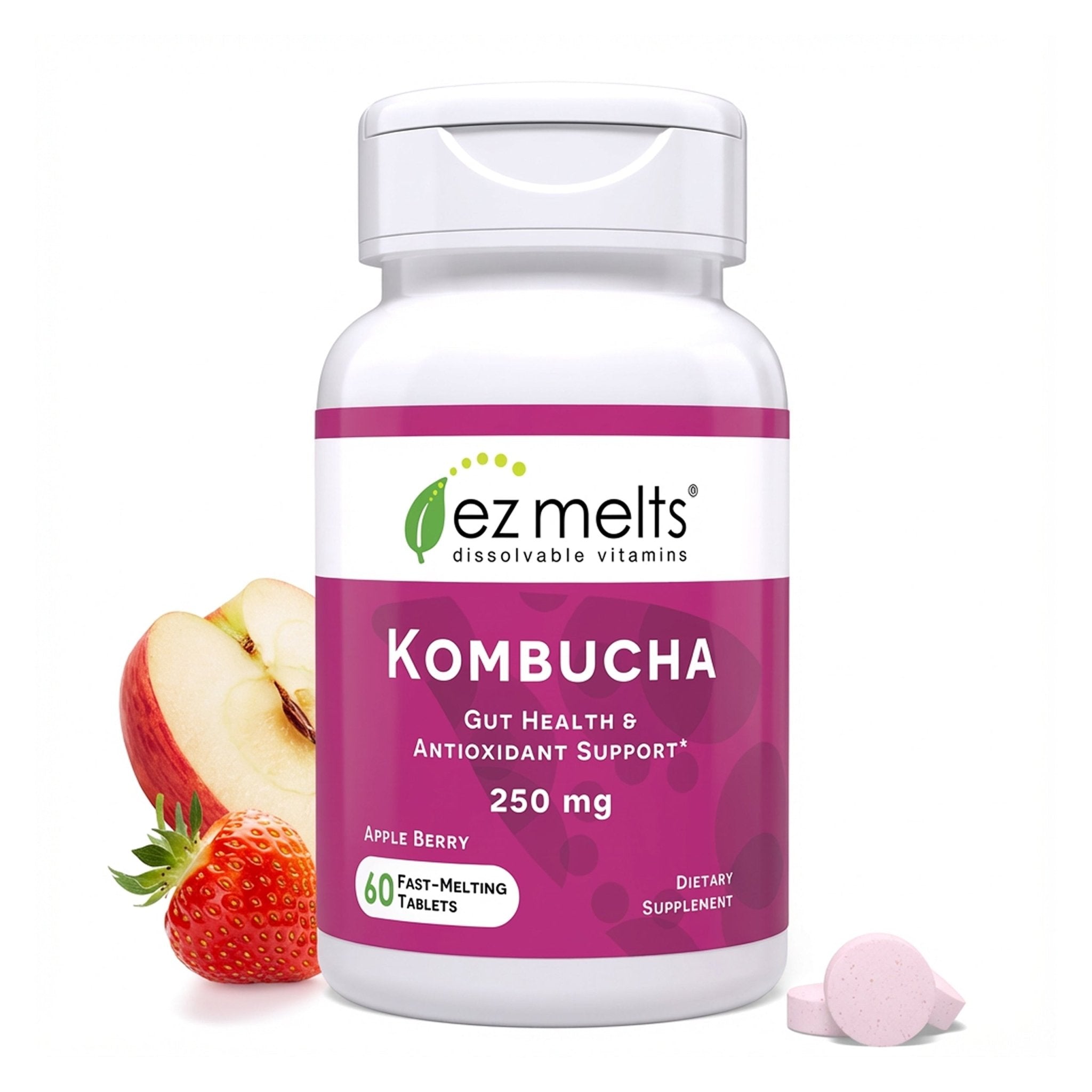Kombucha Tablets: Dissolvable & Tasty – EZ Melts