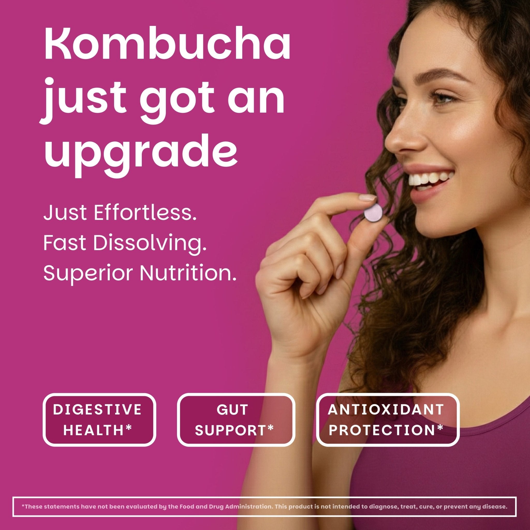 Kombucha Tablets: Dissolvable & Tasty – EZ Melts
