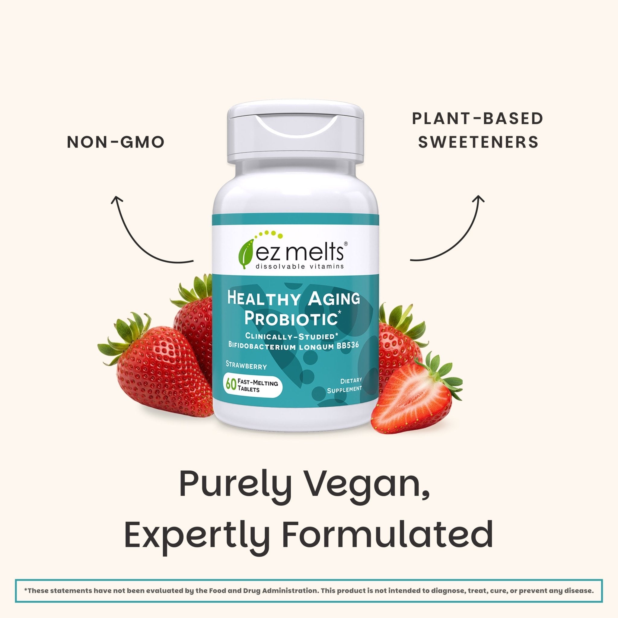 Probiotic Supplement: Dissolvable Tablets – EZ Melts