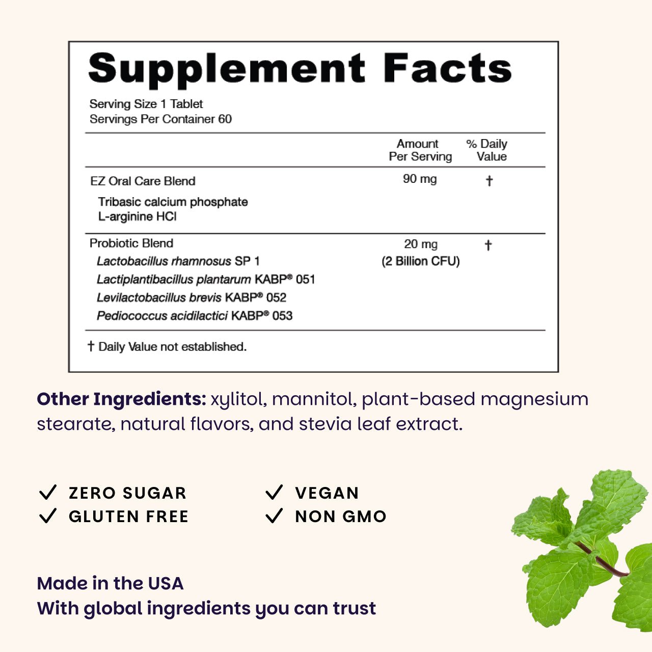Oral Probiotics Health Complete - EZ Melts