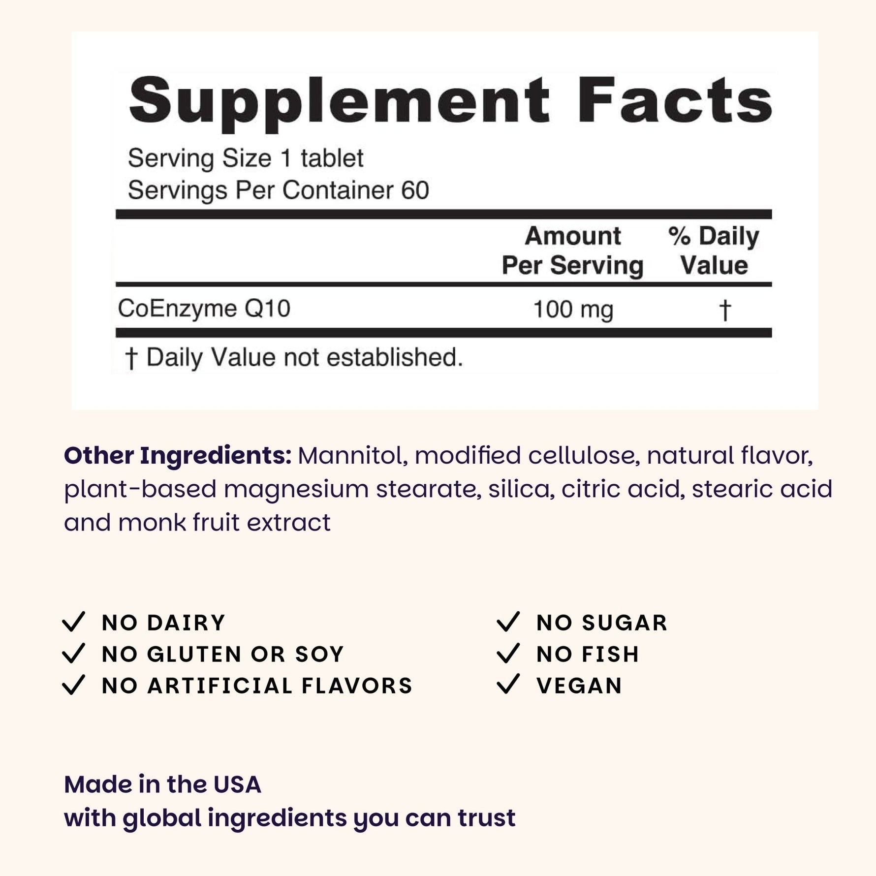 CoQ10 Supplement - EZ Melts