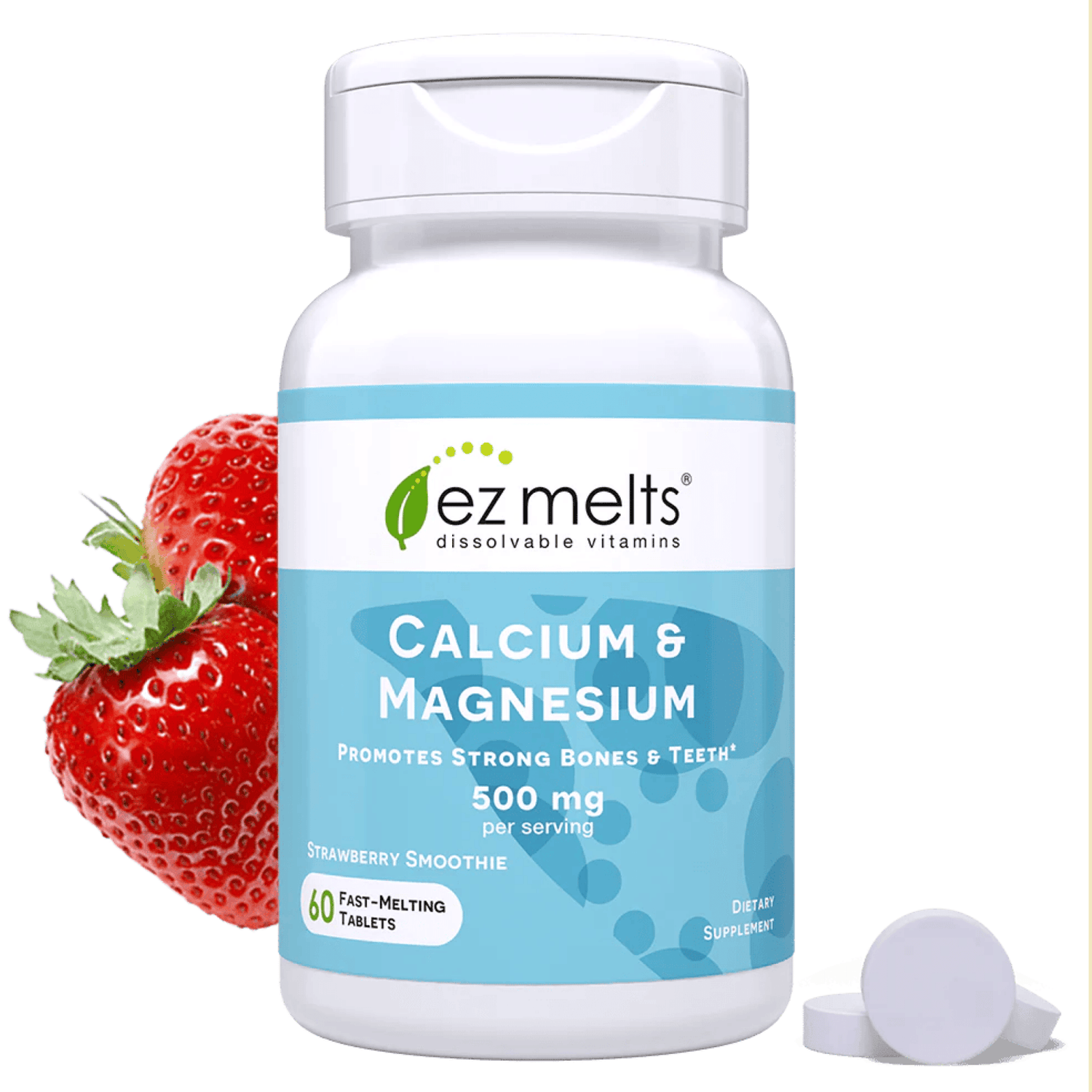 Calcium and Magnesium Supplement - EZ Melts