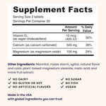 Calcium and Magnesium Supplement - EZ Melts