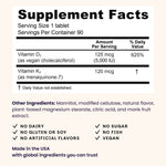 D3 + K2 Supplement - EZ Melts