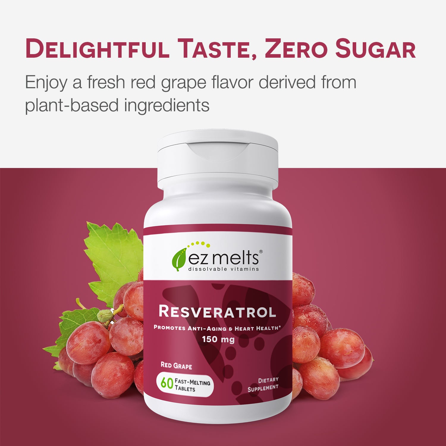Resveratrol Supplement - EZ Melts