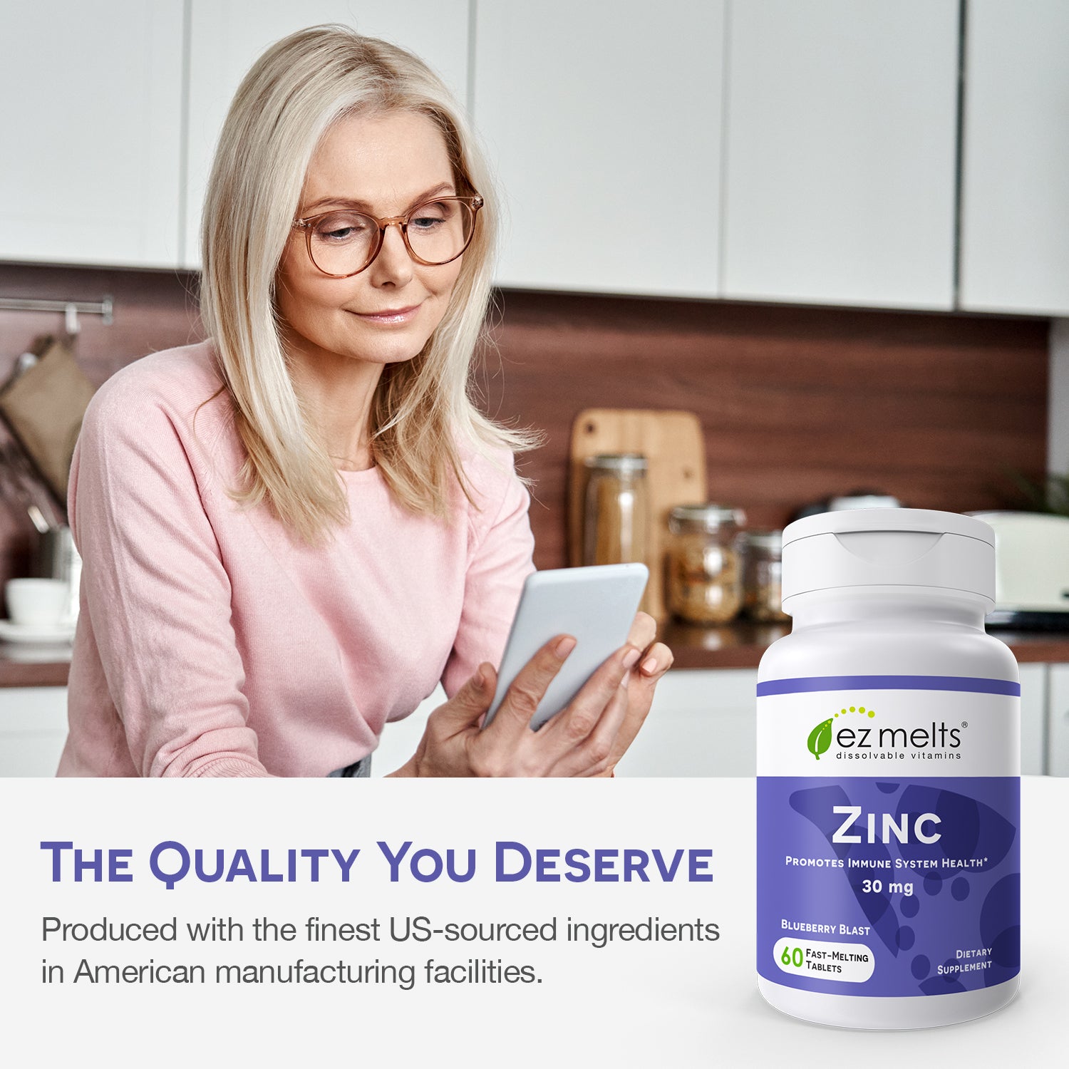 Zinc Supplement - EZ Melts