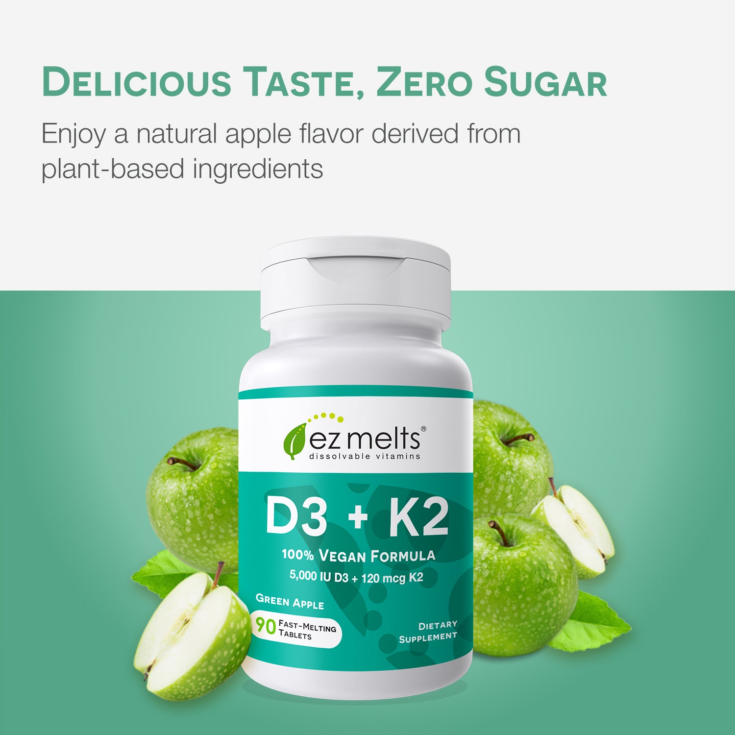 D3 + K2 Supplement - EZ Melts
