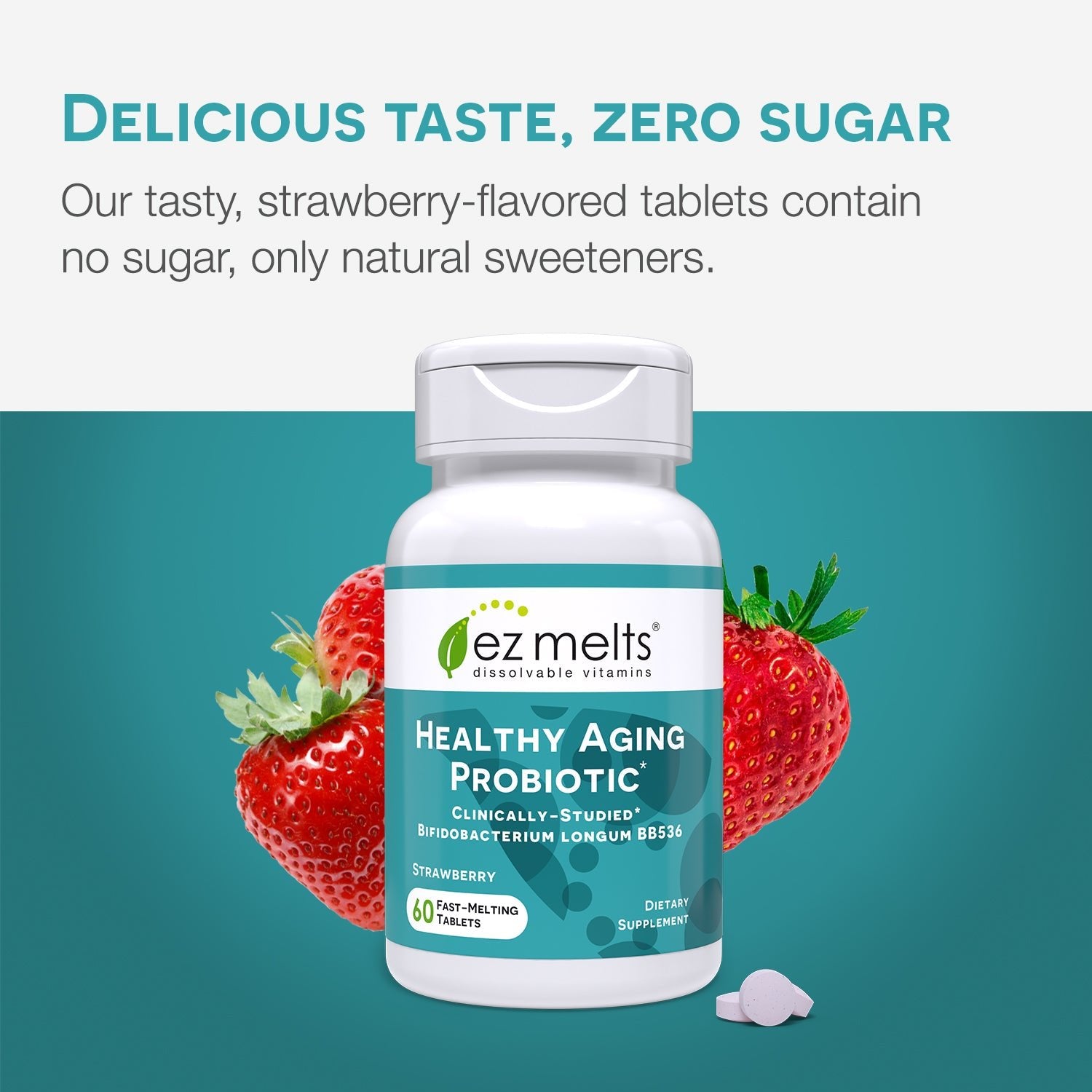 Probiotic Supplement Healthy Aging - EZ Melts