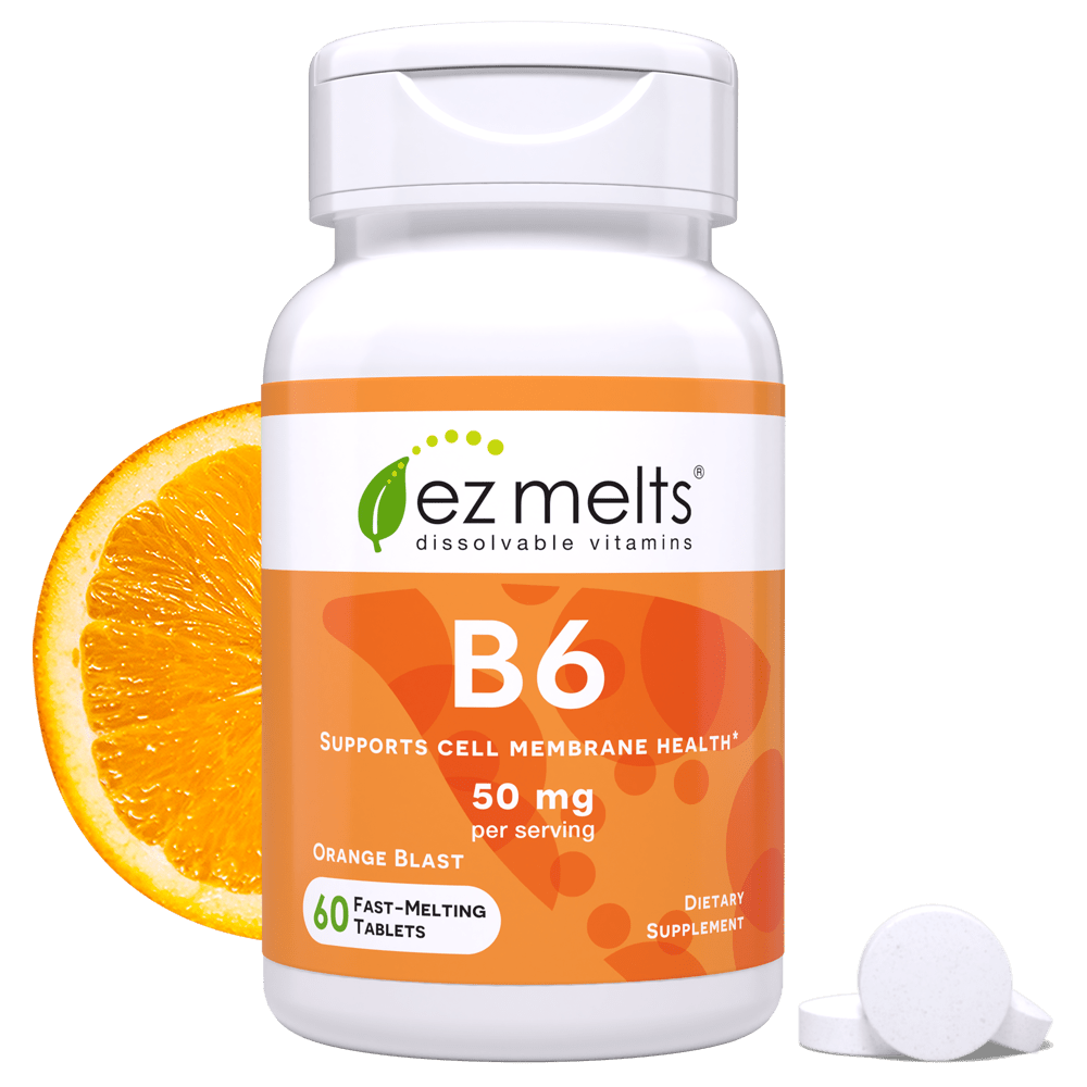 Vitamin B6 Tablets - EZ Melts