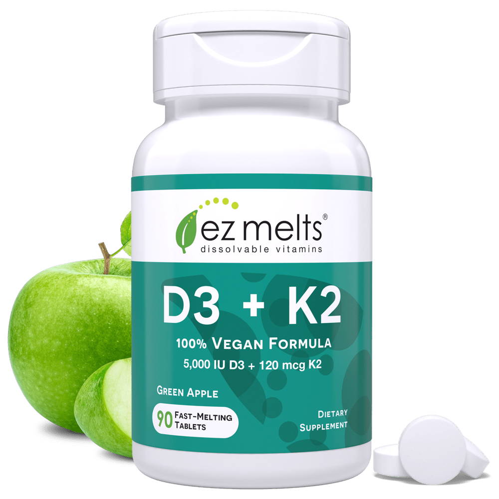 D3 + K2 Supplement - EZ Melts