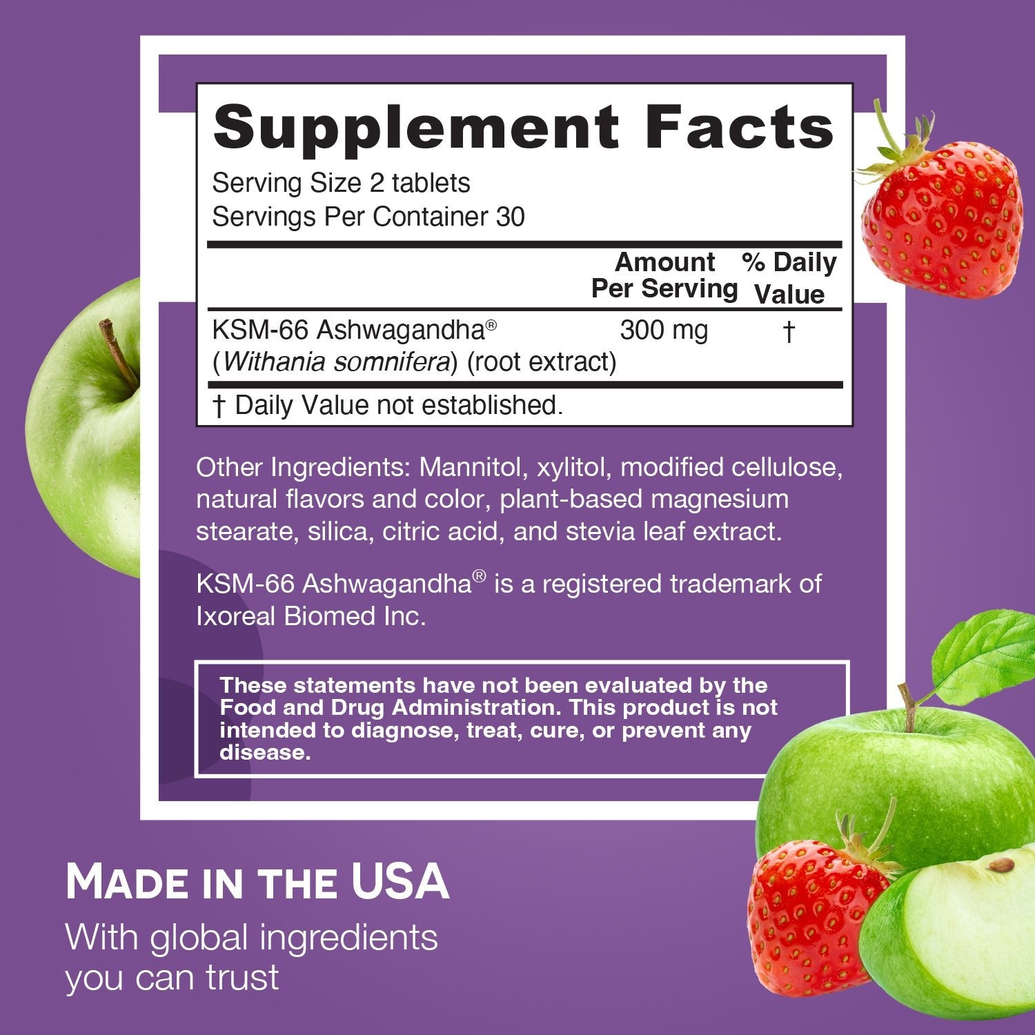 Ashwagandha Supplement - EZ Melts