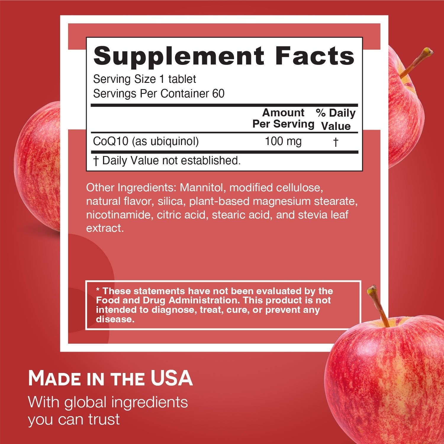 Ubiquinol Supplement - EZ Melts