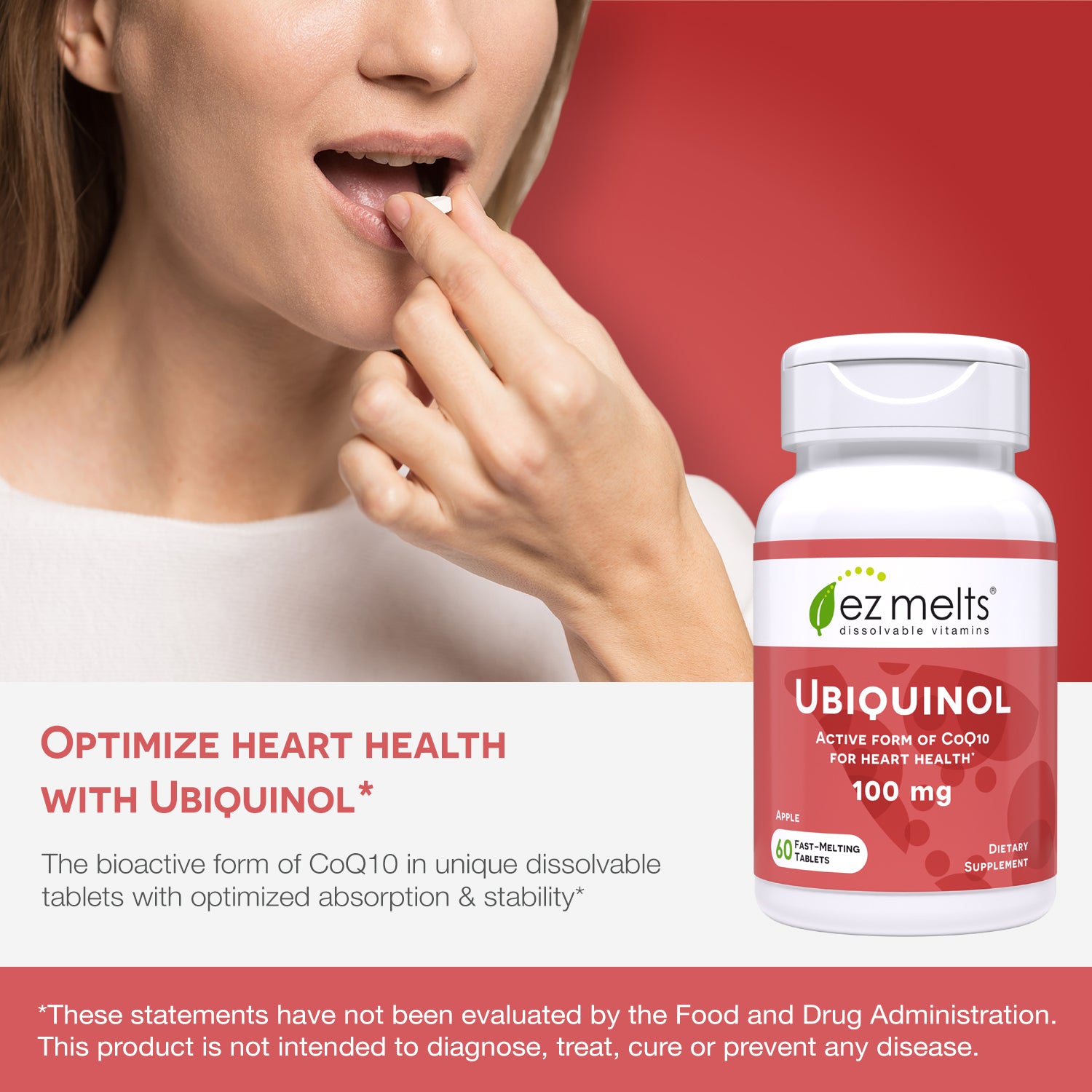Ubiquinol Supplement - EZ Melts