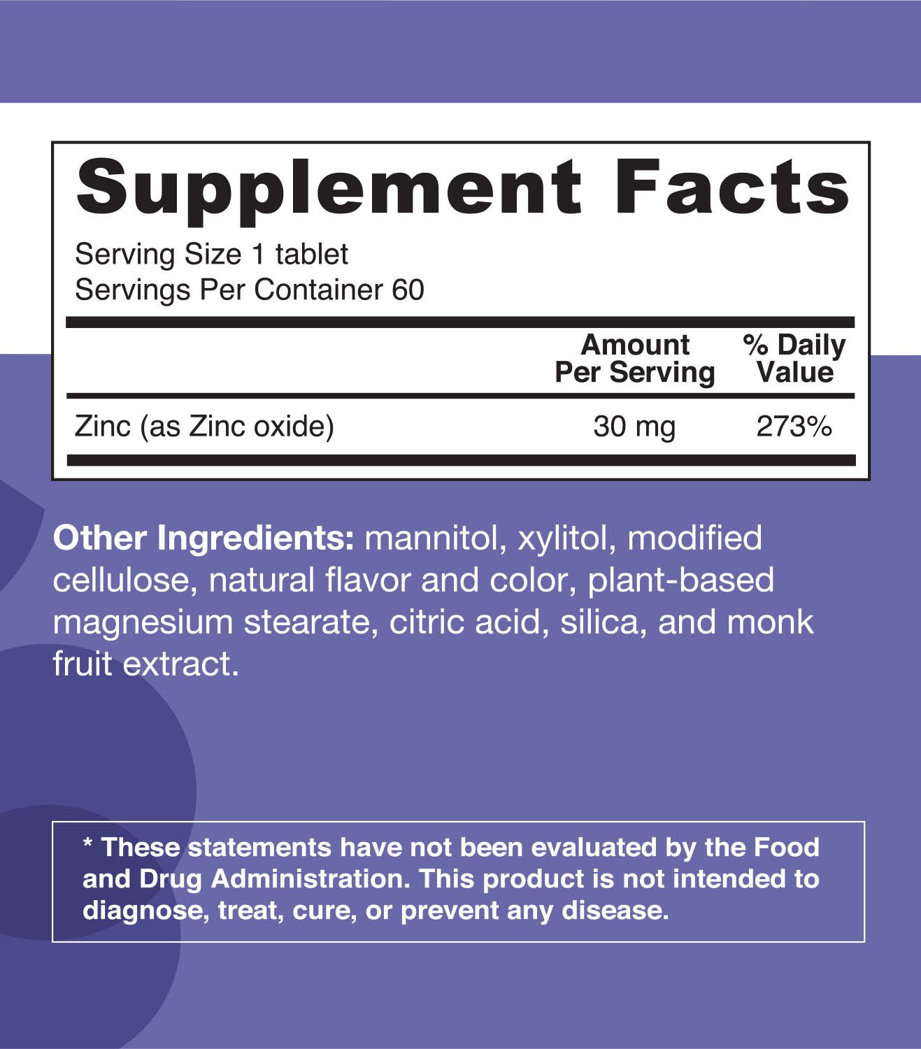 Zinc 6 - Pack - EZ Melts